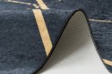 Dywan krótkowłosy ARLEN MARBLE2  czarny motyw glamour styl glamour 80x150 hakano - RUG/LU/ARLEN/MARBLE2/BLACK/80x150