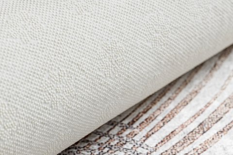 Dywan krótkowłosy ARLEN FEATHERS  niebieski motyw zwierzęcy styl boho 120x170 hakano - RUG/LU/ARLEN/FEATHERS/BEIGE/120x170
