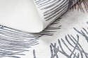 Dywan krótkowłosy ARLEN FEATHERS  niebieski motyw zwierzęcy styl boho 120x170 hakano - RUG/LU/ARLEN/FEATHERS/BEIGE/120x170