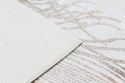 Dywan krótkowłosy ARLEN FEATHERS  niebieski motyw zwierzęcy styl boho 120x170 hakano - RUG/LU/ARLEN/FEATHERS/BEIGE/120x170