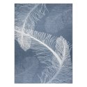 Dywan krótkowłosy ARLEN FEATHERS  niebieski styl boho 120x170 hakano - RUG/LU/ARLEN/FEATHERS/BLUE/120x170