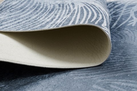 Dywan krótkowłosy ARLEN FEATHERS  niebieski styl boho 120x170 hakano - RUG/LU/ARLEN/FEATHERS/BLUE/120x170