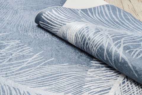 Dywan krótkowłosy ARLEN FEATHERS  niebieski styl boho 120x170 hakano - RUG/LU/ARLEN/FEATHERS/BLUE/120x170