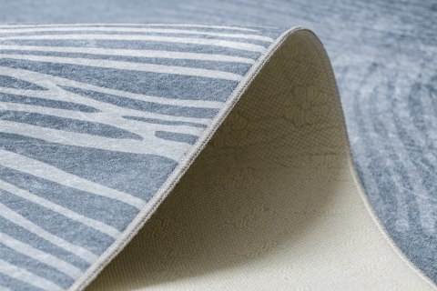 Dywan krótkowłosy ARLEN FEATHERS  niebieski styl boho 80x150 hakano - RUG/LU/ARLEN/FEATHERS/BLUE/80x150