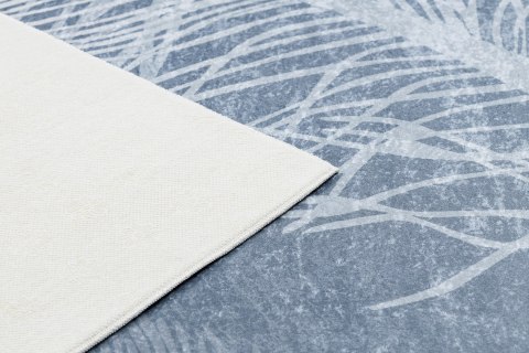 Dywan krótkowłosy ARLEN FEATHERS  niebieski styl boho 80x150 hakano - RUG/LU/ARLEN/FEATHERS/BLUE/80x150