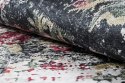 Dywan krótkowłosy ARLEN FLOWERS  biały styl abstrakcyjny 160x220 hakano - RUG/LU/ARLEN/FLOWERS/WHITE+RED/160x220