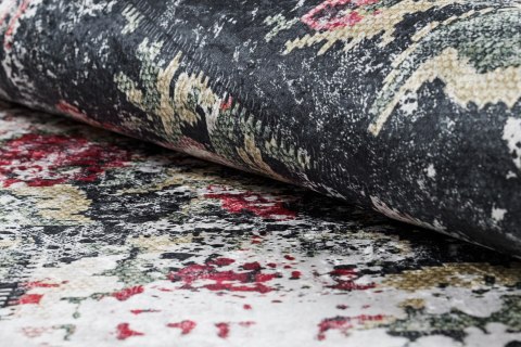 Dywan krótkowłosy ARLEN FLOWERS  biały styl abstrakcyjny 160x220 hakano - RUG/LU/ARLEN/FLOWERS/WHITE+RED/160x220