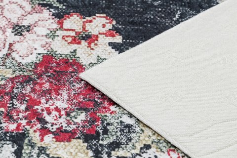 Dywan krótkowłosy ARLEN FLOWERS  biały styl abstrakcyjny 160x220 hakano - RUG/LU/ARLEN/FLOWERS/WHITE+RED/160x220