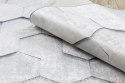 Dywan krótkowłosy ARLEN HONEY  szary motyw geometryczny styl nowoczesny 160x220 hakano - RUG/LU/ARLEN/HONEY/GREY/160x220