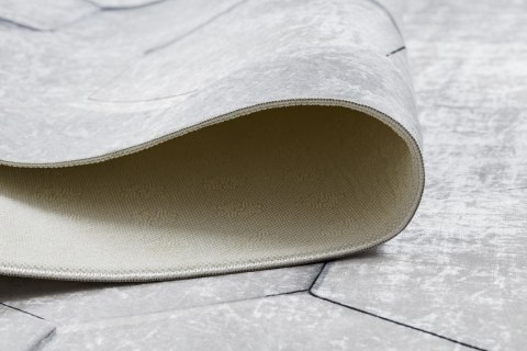 Dywan krótkowłosy ARLEN HONEY  szary motyw geometryczny styl nowoczesny 80x150 hakano - RUG/LU/ARLEN/HONEY/GREY/80x150