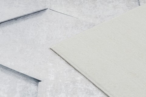 Dywan krótkowłosy ARLEN HONEY  szary motyw geometryczny styl nowoczesny 80x150 hakano - RUG/LU/ARLEN/HONEY/GREY/80x150