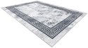 Dywan krótkowłosy ARLEN MARBLE kolor biały motyw glamour styl glamour 160x220 hakano - RUG/LU/ARLEN/MARBLE/BLACK+WHITE/160x220