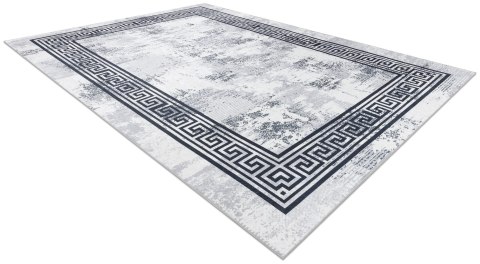Dywan krótkowłosy ARLEN MARBLE kolor biały motyw glamour styl glamour 160x220 hakano - RUG/LU/ARLEN/MARBLE/BLACK+WHITE/160x220