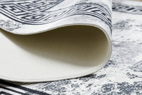 Dywan krótkowłosy ARLEN MARBLE kolor biały motyw glamour styl glamour 160x220 hakano - RUG/LU/ARLEN/MARBLE/BLACK+WHITE/160x220