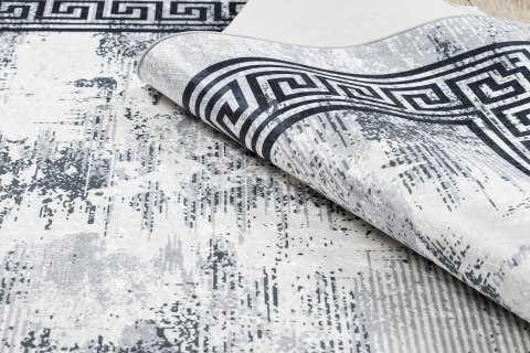 Dywan krótkowłosy ARLEN MARBLE kolor biały motyw glamour styl glamour 160x220 hakano - RUG/LU/ARLEN/MARBLE/BLACK+WHITE/160x220