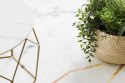 Dywan krótkowłosy ARLEN MARBLE3  biały motyw glamour styl glamour 120x170 hakano - RUG/LU/ARLEN/MARBLE3/WHITE/120x170