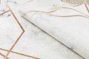 Dywan krótkowłosy ARLEN MARBLE3  biały motyw glamour styl glamour 120x170 hakano - RUG/LU/ARLEN/MARBLE3/WHITE/120x170