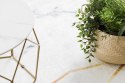 Dywan krótkowłosy ARLEN MARBLE3  biały motyw glamour styl glamour 80x150 hakano - RUG/LU/ARLEN/MARBLE3/WHITE/80x150