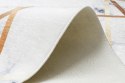 Dywan krótkowłosy ARLEN MARBLE3  biały motyw glamour styl glamour 80x150 hakano - RUG/LU/ARLEN/MARBLE3/WHITE/80x150