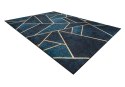 Dywan krótkowłosy ARLEN MOSAIC granatowy motyw styl glamour 120x170