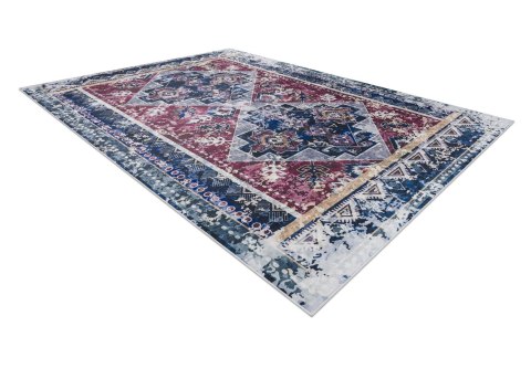 Dywan krótkowłosy ARLEN ORIENTAL  granatowy styl vintage 160x220 hakano - RUG/LU/ARLEN/ORIENTAL/RED+BLUE/160x220
