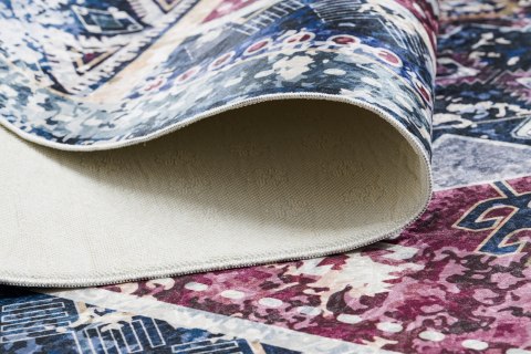 Dywan krótkowłosy ARLEN ORIENTAL  granatowy styl vintage 160x220 hakano - RUG/LU/ARLEN/ORIENTAL/RED+BLUE/160x220