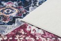 Dywan krótkowłosy ARLEN ORIENTAL  granatowy styl vintage 160x220 hakano - RUG/LU/ARLEN/ORIENTAL/RED+BLUE/160x220