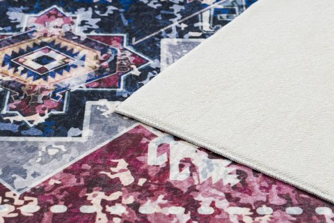 Dywan krótkowłosy ARLEN ORIENTAL  granatowy styl vintage 160x220 hakano - RUG/LU/ARLEN/ORIENTAL/RED+BLUE/160x220
