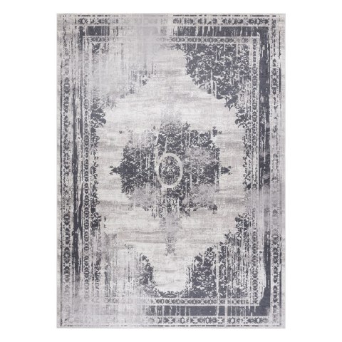 Dywan krótkowłosy ARLEN ORNAMENT3  kremowy styl vintage 160x220 hakano - RUG/LU/ARLEN/ORNAMENT3/BLACK+WHITE/160x220