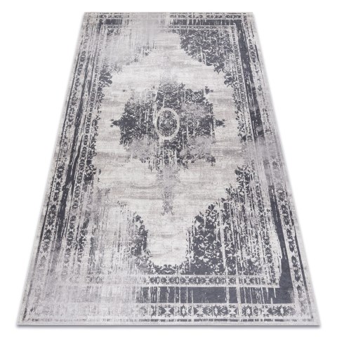 Dywan krótkowłosy ARLEN ORNAMENT3  kremowy styl vintage 160x220 hakano - RUG/LU/ARLEN/ORNAMENT3/BLACK+WHITE/160x220