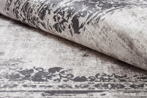 Dywan krótkowłosy ARLEN ORNAMENT3  kremowy styl vintage 160x220 hakano - RUG/LU/ARLEN/ORNAMENT3/BLACK+WHITE/160x220