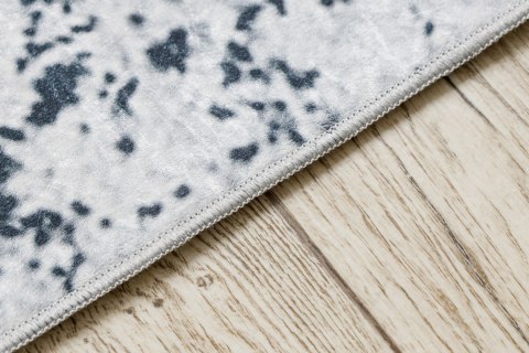 Dywan krótkowłosy ARLEN ROSETTE  biały styl vintage 120x170 hakano - RUG/LU/ARLEN/ROSETTE/WHITE+BLACK/120x170
