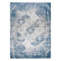 Dywan krótkowłosy ARLEN ROSETTE2  beżowy styl vintage 160x220 hakano - RUG/LU/ARLEN/ROSETTE2/BEIGE+BLUE/160x220