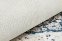Dywan krótkowłosy ARLEN ROSETTE2  beżowy styl vintage 160x220 hakano - RUG/LU/ARLEN/ROSETTE2/BEIGE+BLUE/160x220