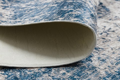 Dywan krótkowłosy ARLEN ROSETTE2  beżowy styl vintage 160x220 hakano - RUG/LU/ARLEN/ROSETTE2/BEIGE+BLUE/160x220