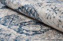 Dywan krótkowłosy ARLEN ROSETTE2  beżowy styl vintage 160x220 hakano - RUG/LU/ARLEN/ROSETTE2/BEIGE+BLUE/160x220