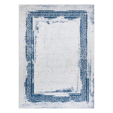 Dywan krótkowłosy ARLEN VINTAGE  biały styl vintage 120x170 hakano - RUG/LU/ARLEN/VINTAGE/WHITE+BLUE/120x170
