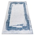 Dywan krótkowłosy ARLEN VINTAGE  biały styl vintage 120x170 hakano - RUG/LU/ARLEN/VINTAGE/WHITE+BLUE/120x170