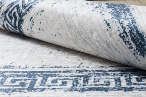 Dywan krótkowłosy ARLEN VINTAGE  biały styl vintage 120x170 hakano - RUG/LU/ARLEN/VINTAGE/WHITE+BLUE/120x170