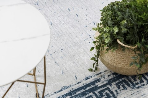 Dywan krótkowłosy ARLEN VINTAGE  biały styl vintage 160x220 hakano - RUG/LU/ARLEN/VINTAGE/WHITE+BLUE/160x220