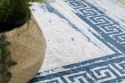 Dywan krótkowłosy ARLEN VINTAGE  biały styl vintage 160x220 hakano - RUG/LU/ARLEN/VINTAGE/WHITE+BLUE/160x220