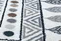 Dywan FUN Teepee dla dzieci, wzór indiański, ramka krem - RUG/LU/BEO/TEEPEE/CREAM/140x190