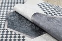 Dywan krótkowłosy ARLEN RHOMBUS  biały styl aztecki 120x170 hakano - RUG/LU/ARLEN/RHOMBUS/WHITE+BLACK/120x170