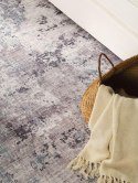 Dywan krótkowłosy LAURY 4  szary styl glamour 80x150 benuta - RUG/BENUT/LAURY/4/GREY/80x150