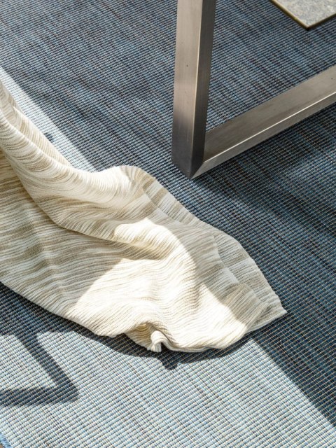 Dywan krótkowłosy METRO 2 kolor niebieski styl klasyczny 80x150 benuta - RUG/BENUT/METRO/2/BLUE/80x150
