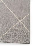 Dywan krótkowłosy METRO 4  szary styl skandynawski 80x150 benuta - RUG/BENUT/METRO/4/GREY/80x150