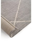 Dywan krótkowłosy METRO 4  szary styl skandynawski 80x150 benuta - RUG/BENUT/METRO/4/GREY/80x150
