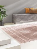 Dywan krótkowłosy BONTE 3  pudrowy róż styl minimalistyczny 80x150 benuta - RUG/BENUT/BONTE/3/ROSE/80x150