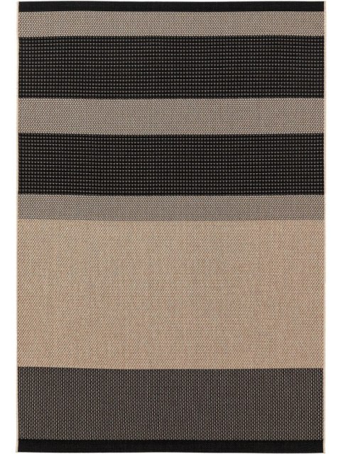 Dywan krótkowłosy NAOTO 7  beżowy styl minimalistyczny 80x150 benuta - RUG/BENUT/NAOTO/7/BEIGE+BLACK/80x150