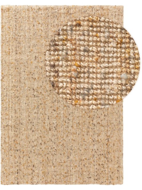 Dywan krótkowłosy SAM kolor jasny brąz styl nowoczesny 80x150 benuta - RUG/BENUT/SAM/NATURAL+YELLOW/80x150